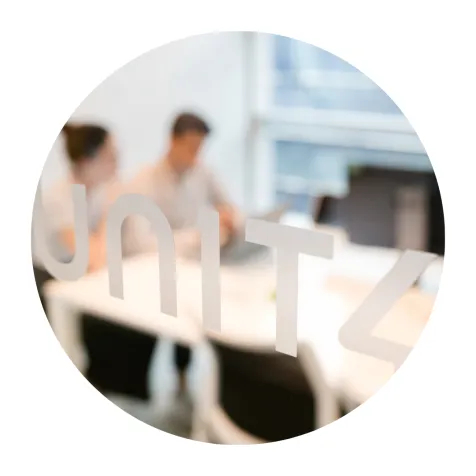 Compay logo close up